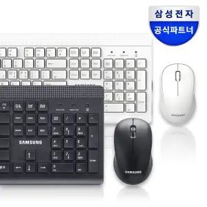 삼성전자 무선 키보드 마우스 세트 SRP-9400B 블랙 화이트