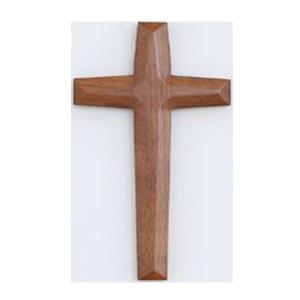 벽걸이 고급 원목 십자가 - 월넛 (소.중.대) 가정용 사무실 교회 교인 심방 선물