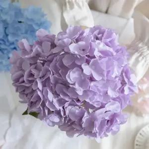 수국 조화 블랜딩 부쉬 중 47cm 9컬러 인테리어 꽃 장식 소품 촬영 꾸미기