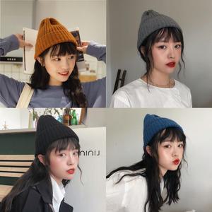 1플러스1 패션 여성 겨울 비니 털모자 방한
