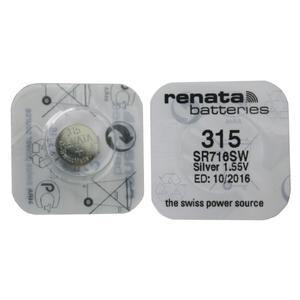 RENATA 레나타 시계배터리 315(SR716SW) - 1알 SILVER 배터리