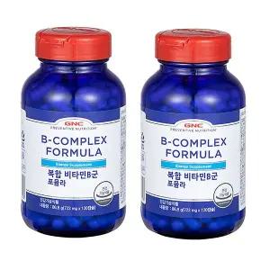 [롯데백화점]GNC [GNC] 복합 비타민B군 포뮬라 (723mg x 120캡슐 x 2개/ 8개월분)