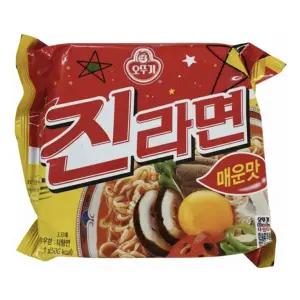 오뚜기 진라면 매운맛 봉지면 봉지라면 40입