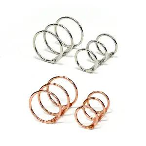 이글바인더 3공 금속 루즈링 20mm 30mm / 셀프 제본 다꾸 키링 다이어리 노트
