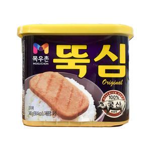목우촌 뚝심 340g 100% 국산 원료육 햄 통조림