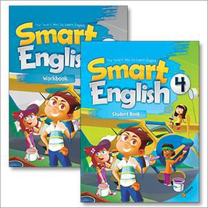 [카드10%] 스마트 잉글리쉬 Smart English 4 - Student Book (QR) + Work Book 교재 워크북 세트