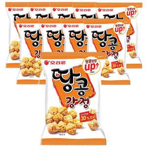 오리온 땅콩강정, 80g, 10개