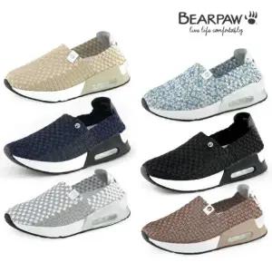[롯데백화점]베어파우 CRYSTAL WOVEN 여성 슬립온 6종 K0128014PA_K0128015PA_K0128084PA_K0128142PA_K0128