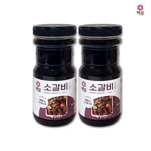CJ제일제당 백설 소갈비양념 840g X 2개 갈비찜 LA갈비양념 간편양념