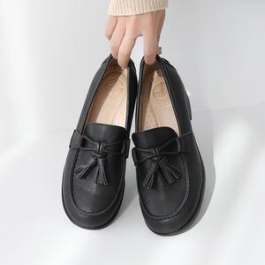 제이슈 지쎄수제화 천연양가죽 디키 태슬 로퍼 4cm