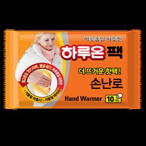 하루온팩 더 뜨거운 손난로 100g 100개
