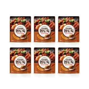 [소비기한 임박] 샘표 쓱쓱싹싹 밥도둑 돼지고기장조림, 130g, 6개