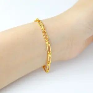 24k순금 슬림 클립 팔찌 7.50g