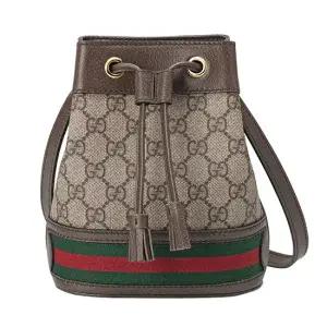 OPHIDIA 오피디아 미니 GG 버킷백 550620 96I3B 8745 BEIGE/BROWN/EBONY GG [GUB1009]