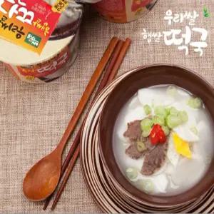 백제 우리쌀 햅쌀 떡국 163g 12개