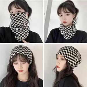 [셀러허브 패션][JHQS84YC_4B]방한 4in1 마스크 마스크반다나 ELS-048