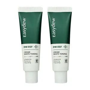 이지듀 DW EGF 크림 화이트 토닝 50ml 2개세트 기미 재생크림