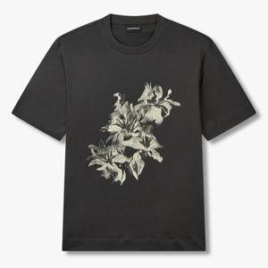 [롯데백화점]엠포리오아르마니 [공식30프로할인] EMPORIO ARMANI 남성 자수 디테일 크루넥 티셔츠 A5151260