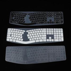로지텍 비즈니스 실리콘 노트북 보호대 스킨 케이스 필름 액세서리 ERGO K860 용 키보드 커버 1개