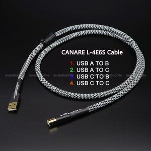 CANARE HiFi USB 케이블 USB 유형 A B/USB A C/USB C B/C C 오디오 데이터 케이블 PC DAC 모바일용