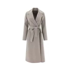 25SS 막스마라 S 여성 PAOLORE 파올로레 버진 울 롱코트 그레이 PAOLORE 038
