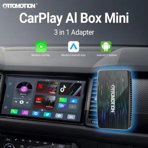 ottomotion play2 비디오 프로 무선 안드로이드 자동 어댑터 액세서리 용 youtube netflix iptv 박스 내장
