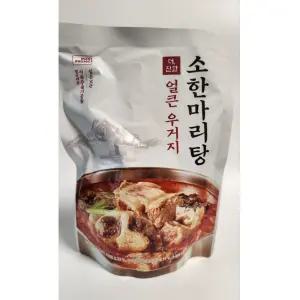 미트프로젝트 더 진한 얼큰 우거지 소한마리탕 600g 자취 혼밥 생일 부모님 캠핑 도시락 한끼식사 600g