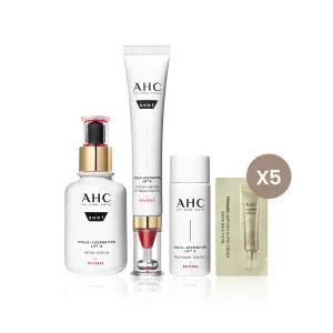 AHC 프로샷 콜라쥬비네이션 리프트4 인트라세럼 40ml +아이크림 30ml +에센스 20ml +앰플인 아이크림 1ml 5