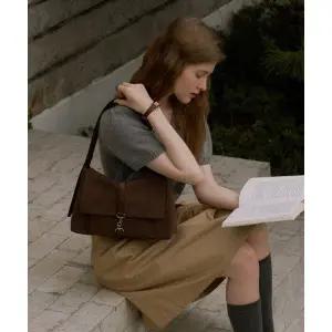 백화점정품 OVHEE [10월 22일 배송] 클로이 스웨이드백 Chloe Suede Bag_Cocoa 127019