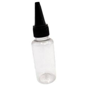 고품질 샴푸뾰족병 여행용뾰족용기 뾰족캡 소분공병 원형 30ml 블랙 소스공병 소분용기 소분공병 (WFJ17LZ)