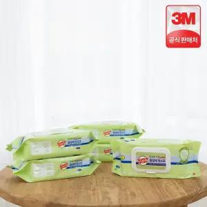 3M 물걸레청소포 베이직 더블액션 플러스 대형 150매 30매 x 5개 일회용 청소물티슈 스카치브라이트