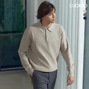 워모 24FW 남성 베이직 니트 카라 스웨터 3종 세트