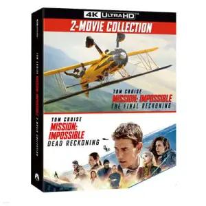 [Blu-ray] 미션 임파서블 2-Movie 콜렉션 (4Disc, 4K UHD 아웃박스 포함) : 블루레이 /8/28 14시 오픈! (미션 임파서블 시리즈 )