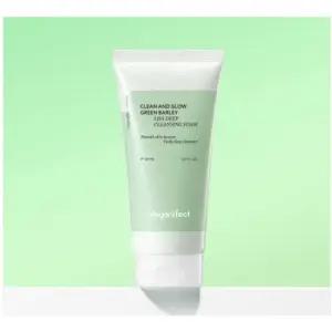 비건이펙트 청보리 LHA 글리세린 저자극 여드름 딥 클렌징 폼 165ml