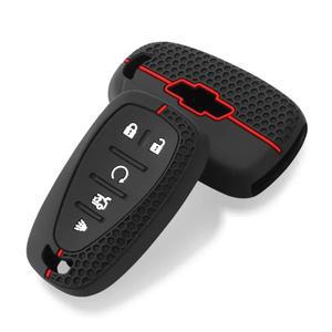 Chevy CHEVROLET 호환5 버튼 실리콘 자동차 키 케이스 커버   Mbu Camaro Trax Trerse So