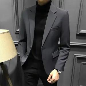 남자여름정장자켓 슈트 감각 양복 하이엔드 재킷 와이드 비즈니스 친숙한 가벼운 여름 캐주얼
