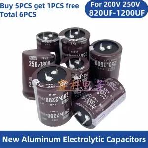 1PCS 원본 알루미늄 전해 콘덴서 250V 820 미크로포맷 1000 미크로포맷 1200 250V820UF 250V1000UF 250V120