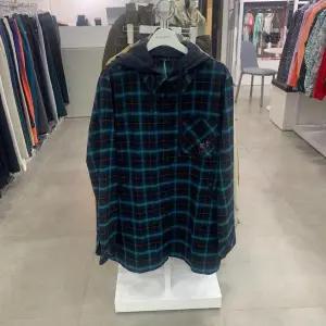 [올포유] DP01 체크 탈착후드 롱 블라우스 체크 탈착후드 롱 블라우스 ALBLN8131 (S41089042)