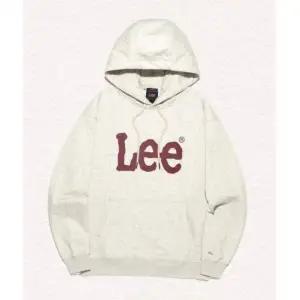 리 LEE 빅 트위치 로고 후드 티셔츠 오트밀 LE2503HD01OT 216409
