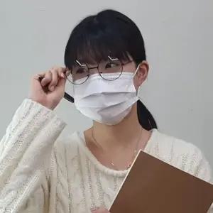 동글이 철테 안경 블랙 (WFJY140)