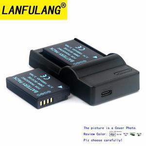 파나소닉 DMW-BCG10E 1000mAh 리튬 이온 배터리충전기 DMC-ZS3 ZS5 ZS10 ZX3 3D1과 호환 가능