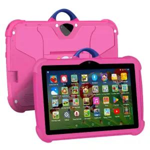 가성비태블릿 New Cartoon Pattern Kids Tablet 7 Inch Quad Core 4GB RAM 64GB ROM 안드로이드 Learning E