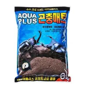 곤충사육통 바닥재 곤충매트 6L 사슴벌레 장수풍뎅이 곤충사육 사육용품 곤충학습