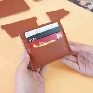 만들기 트렌드 올 카드지갑 DIY 가죽공예 키트 카드지갑만들기 가죽공방카드지갑