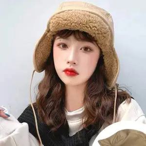 [콩심팥심]남녀 공항 귀도리 공용 겨울 양면 패션 여행 모자