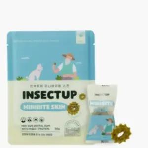 고품질 인섹트업 미니바이트 스킨 x 2 개껌 애견간식 닭꼬치 (WB93262)