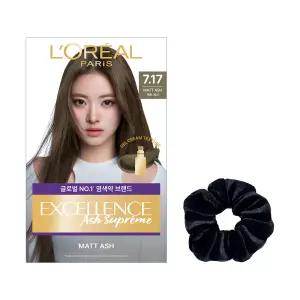 로레알파리 엑셀랑스 애쉬 슈프림 염모제 + 스크런치