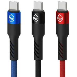 [60W C to C 로프 케이블] C타입 고속충전 케이블 PD USB 충전기 삼성 애플 갤럭시 아이폰 태블릿 노트북
