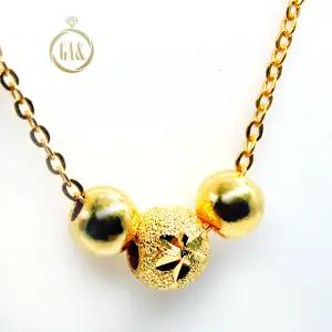 24k순금 쓰리볼 목걸이 3.75g