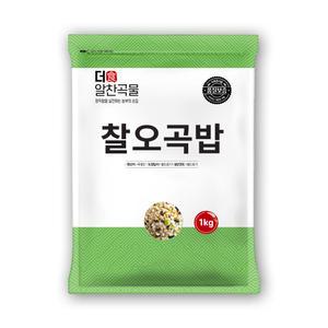 더알찬곡물 찰오곡밥 1kg / 24년산 국산 혼합곡 정월대보름